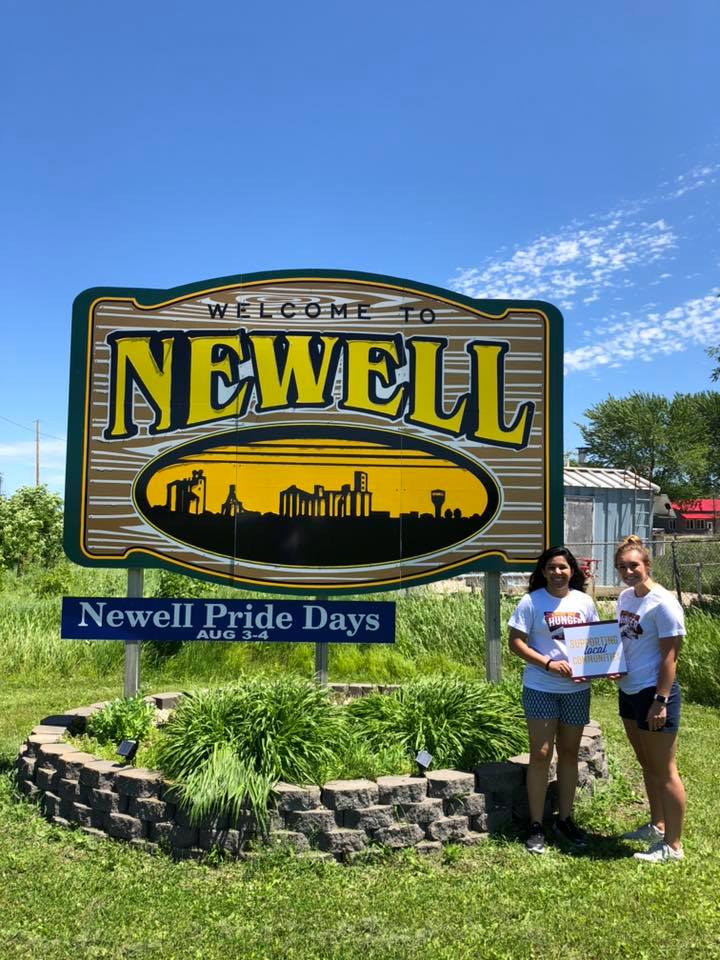 Newell Food Pantry— Haul Out Hunger Iowa Select Farms